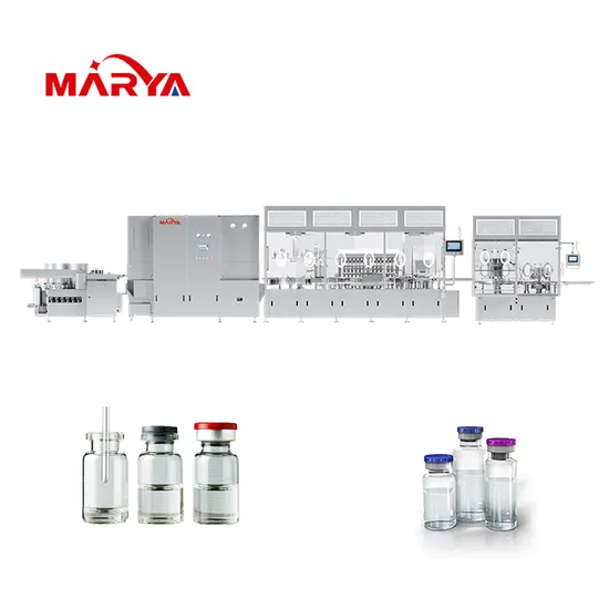 Автоматическая машина для розлива жидкостей во флаконы Shanghai Marya, соответствующая требованиям GMP, производитель из Китая