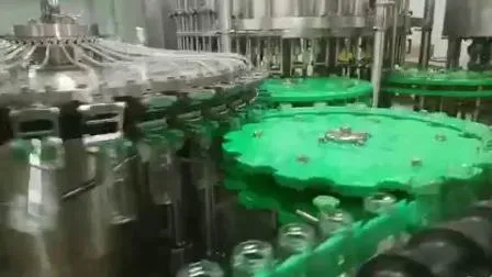 Автоматическая линия розлива напитков, упаковочная машина для розлива воды, сока, пива и вина в стеклянные бутылки